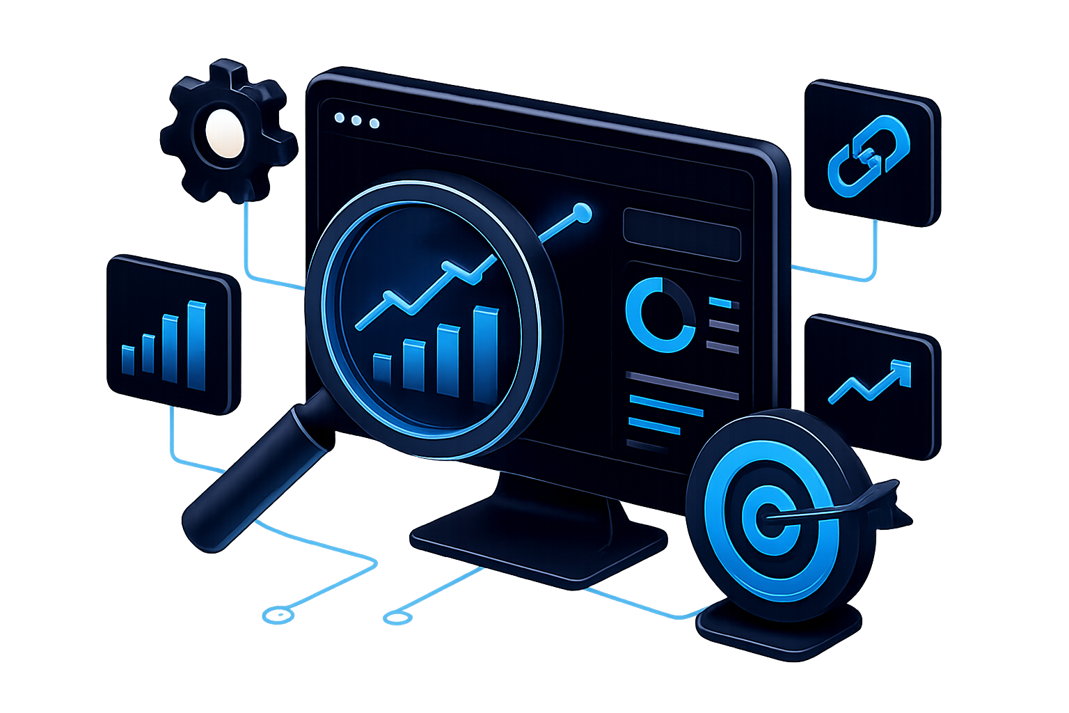 SEO үйлчилгээ — хайлтын зэрэглэл, органик трафик, SEO оновчлол